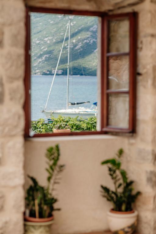 Villa Luxury Stone On The Sea With Private Pool And View Kotor Exterior photo